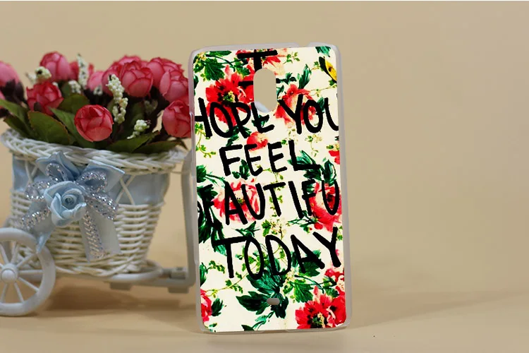 Жесткий чехол с принтом для Nokia lumia 1320 чехлы красивыми цветами задней панели diy хит