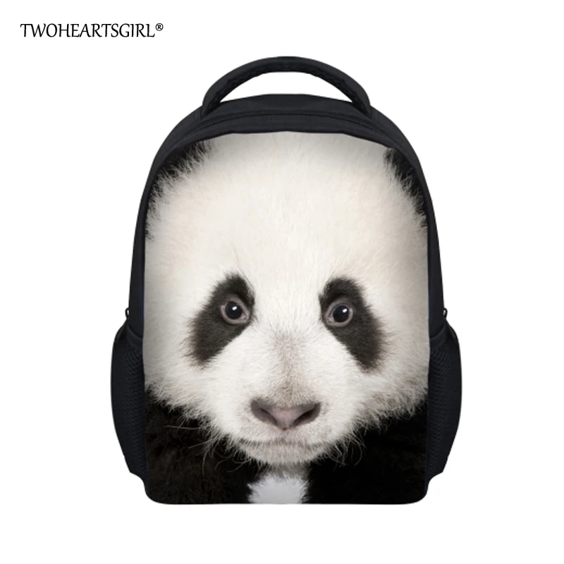 ##BUY TWOHEARTSGIRL 12inch Kids Panda Backpack Cute Kids Girls Rucksack Small Toddler Girls Kindergarten Bagpack Polyester Bookbags