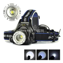 1800-2000 LM CREE XML T6 светодиодные фары# о Регулируемый Водонепроницаемость дизайн фар фонарик головной свет lamp18650