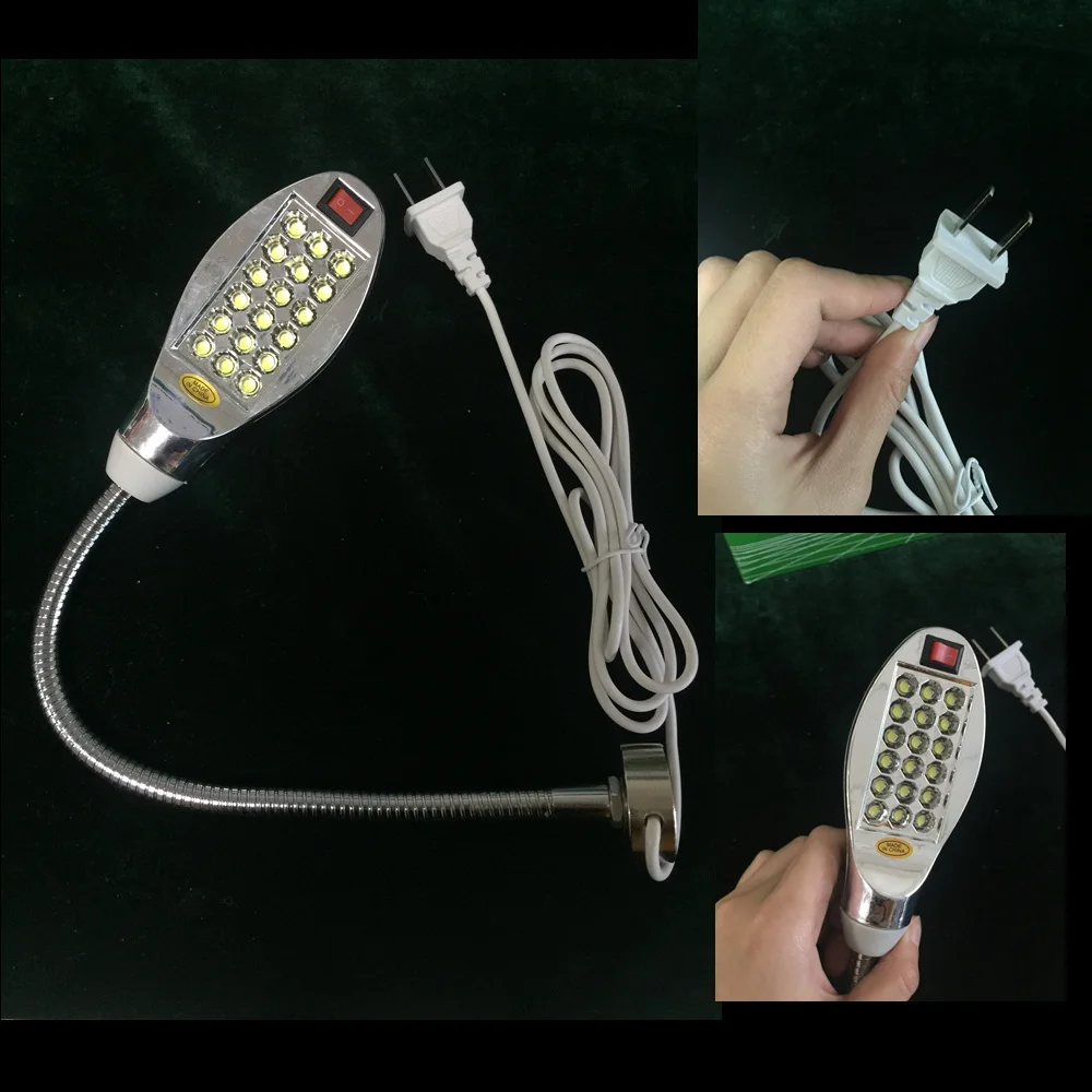 SIGOLED-sewing light D18A with 2-pin flat plug