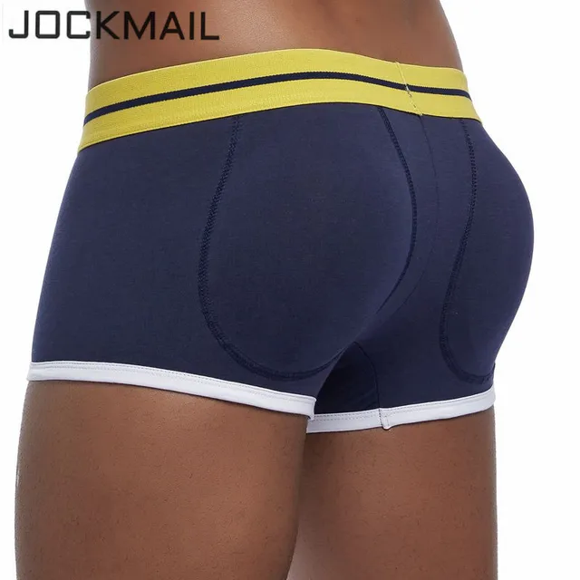 Sexy men Underwear Penis sponge push up Butt Lifter boxershorts men