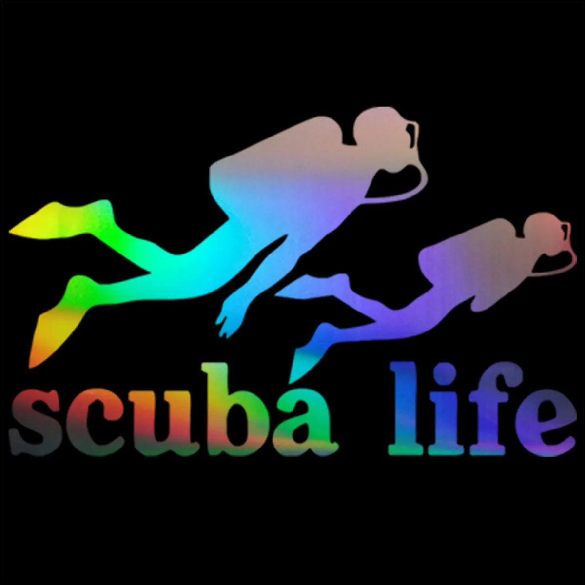 

Dive Scuba Life Sticker Car Bumper Window Motorcycle Truck Laptop Vinyl Decal