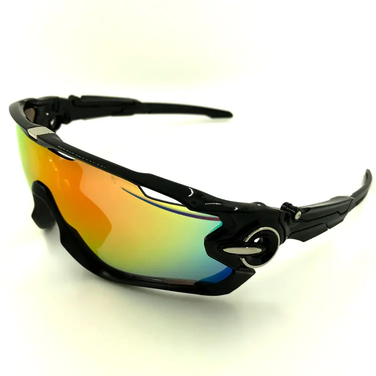 New Brand Designer 5 Lens Polarized Cycling font b Sunglasses b font Racing UV400 Glasses Bicycle