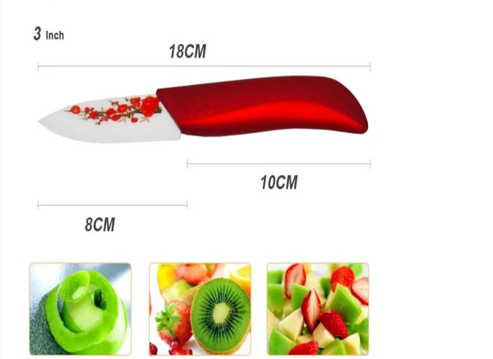 D048, красивые подарки, брендовый, высокое качество, 6 шт. в наборе, циркониевый кухонный набор, керамический нож, набор инструментов " 4" " 6" дюймов+ Овощечистка+ держатель
