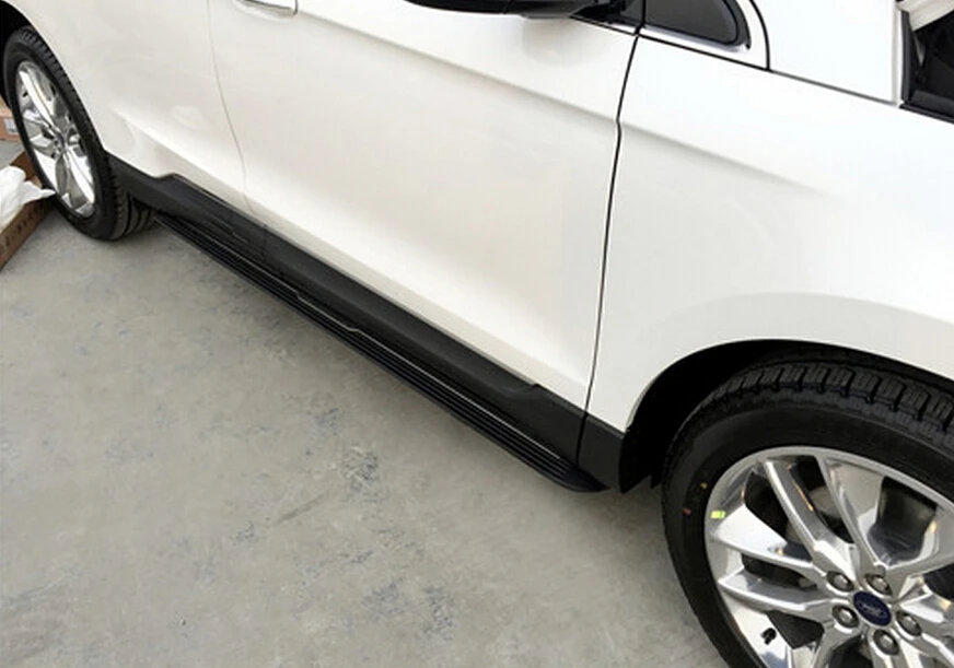 Новый стиль алюминиевый fit Ford EDGE 2015 2016 2017 2018 2019 Беговая доска боковая ступенчатая
