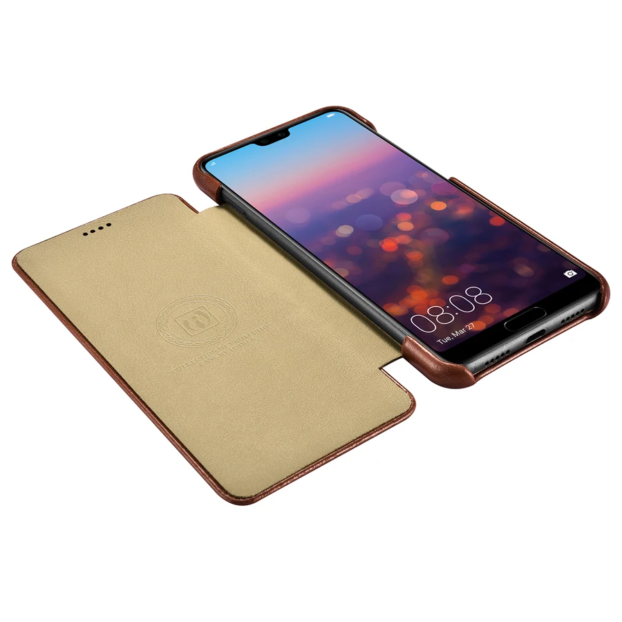 XOOMZ для huawei P20 Pro Чехол класса люкс Винтаж натуральная кожа Жесткий Магнитный защитный флип-чехол для телефона для P20 Pro крышка