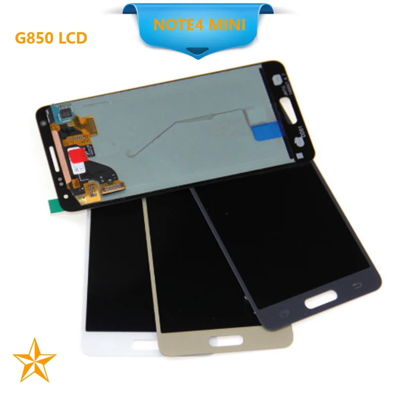 Super AMOLED для samsung Galaxy Note 4 Mini Alpha G850F G850M ЖК дисплей кодирующий преобразователь