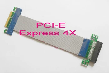 

1PCS---Brand NEW 4x PC PCI Expres PCI E Riser Card Extender Extension Ribbon Flex Relocate Cable