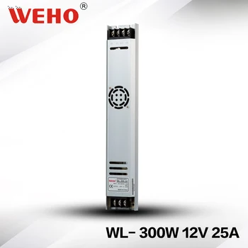 

(WL-300-12)China manufacturer long type smps 300w 12v 25a switching power supply with CE ROHS approved