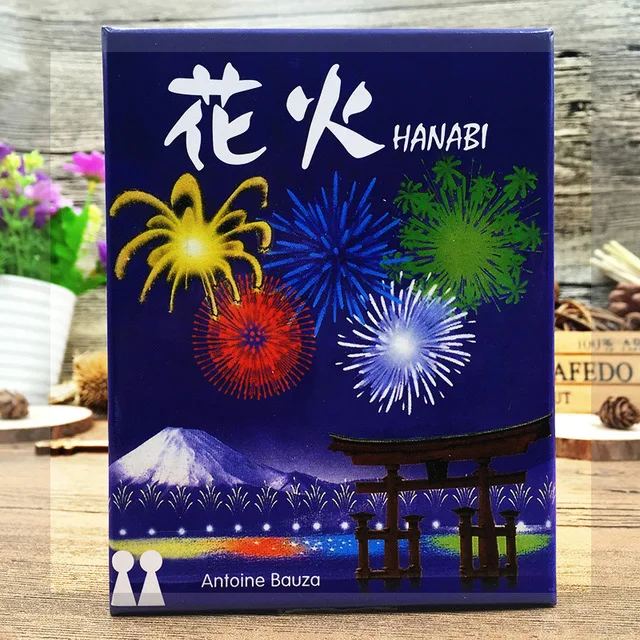 Горячая продажа 2 5 игроков HANABI настольные игры карты легко играть смешные для