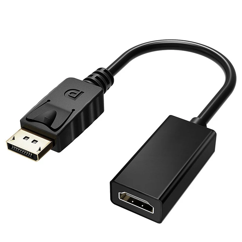 Felkin DP to HDMI Adapter DisplayPort DP to HDMI Adapter Cable 1080P Video Converter for Macbook HDTV Laptop Projector Display Felkin DP to HDMI Adapter DisplayPort DP to HDMI Adapter Cable 1080P Video Converter for Macbook HDTV Laptop Projector Display