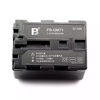 

NP-QM71 NP FM70 Li-ion Battery pack NP-QM71D NPFM70 lithium batteries For Sony DCR-PC115E TRV265 Digital camera Battery