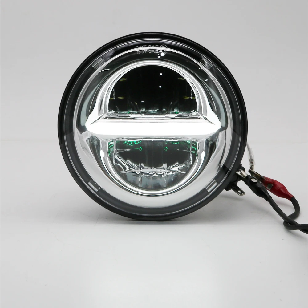 RGB 40W 5.75 inch round motorcycle light For harley Motor 5 3//4/" led headlamp