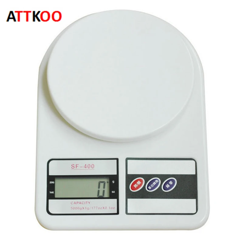 

5kg x 1g Portable Mini Electronic Digital Kitchen Food Diet Postal Weighting Scale Compact Electronic Balance