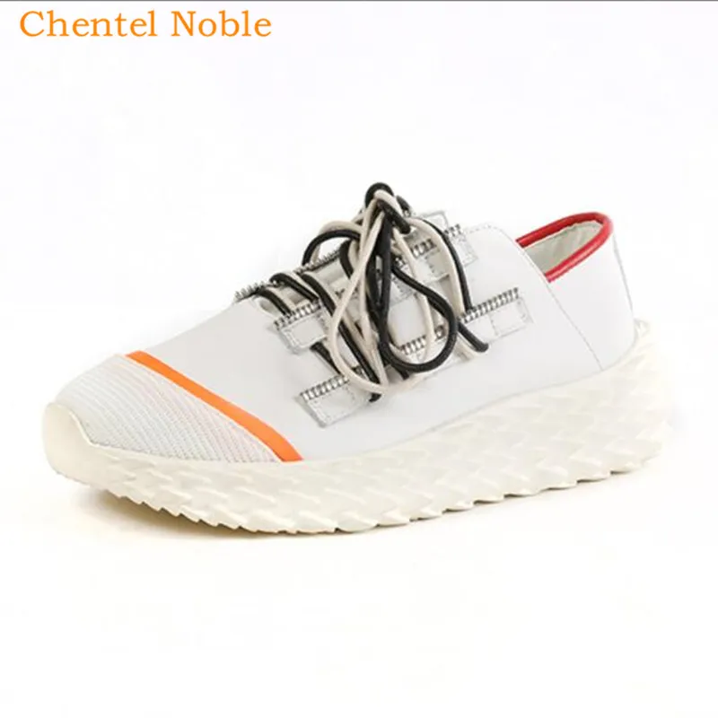 Luxe Picture Pour Trois Zapatos as 2019 Style Mode De Démissionnaire As Chaussures Décontractées Marque Cuir À Espadrilles Picture Lacets Femme Nouvelle Mujer Couleurs SwCEWqB