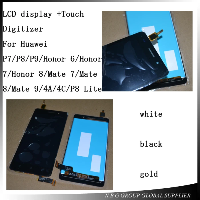 10pcs/lot Replacement full screen For Huawei P7/P8/P9/Honor 6/Honor 7/Honor 8/Mate 7/Mate 9/4A/4C/P8 Lite LCD display |