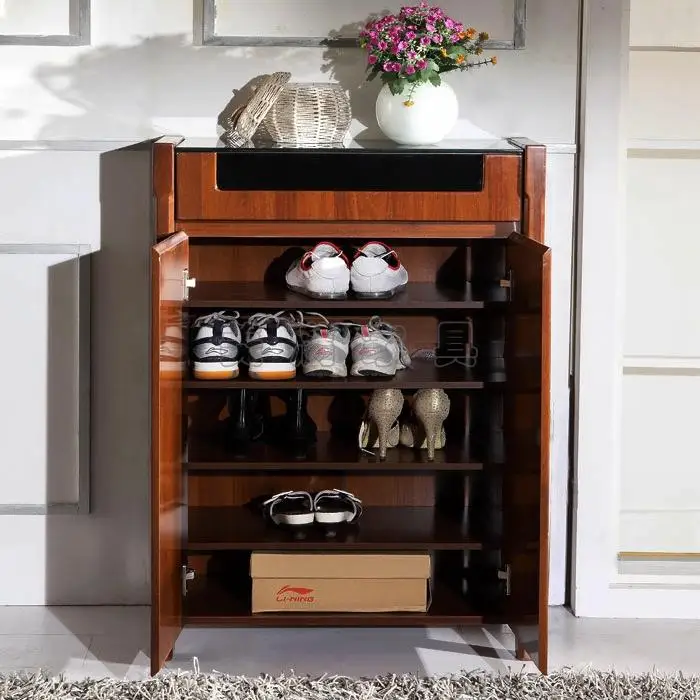 Furniture Entrance Door Shoe Storage Cabinet Dust Shoe Two Shoe