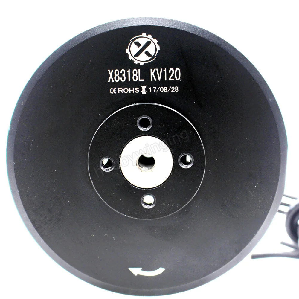 X8318L KV120 бесщеточный двигатель CW/ CCW HLY обновленная версия Q9XL + 1 шт. для