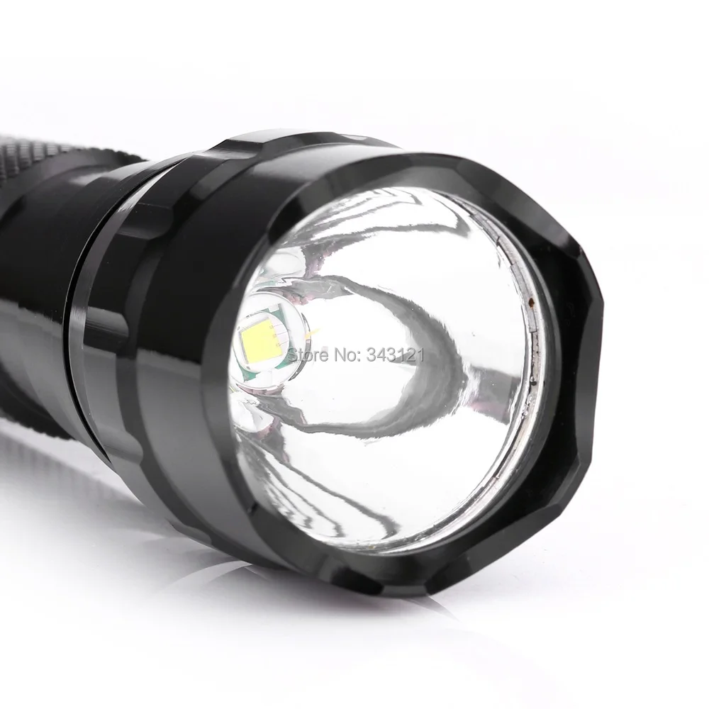 AloneFire 501A светодиодный фонарь тактический фонарь Водонепроницаемый светодиодный фонарь Linternas+ крепление для прицела+ дистанционный переключатель давления