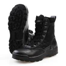 

Outdoor Sport Army Men's Tactical Boots Desert Hiking Camping Military Enthusiasts Marine Male Combat Shoes Fishing Waders