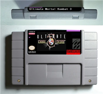 

Ultimate Mortal Kombat 3 - Action Game Cartridge US Version