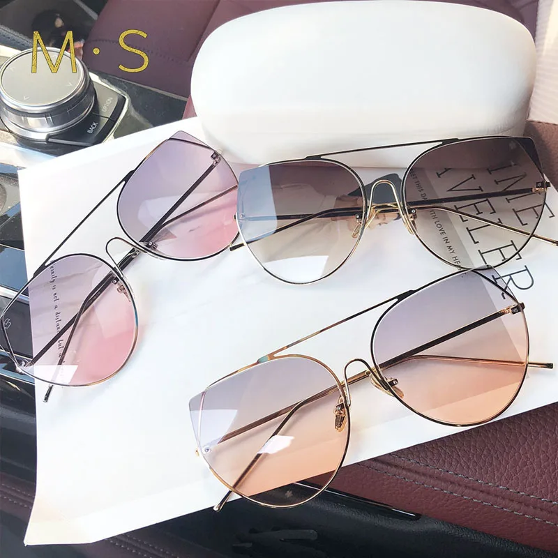 Женские роскошные классические очки, женские солнцезащитные очки больших размеров, оригинальные брендовые дизайнерские солнцезащитные очки, модные солнцезащитные очки UV400