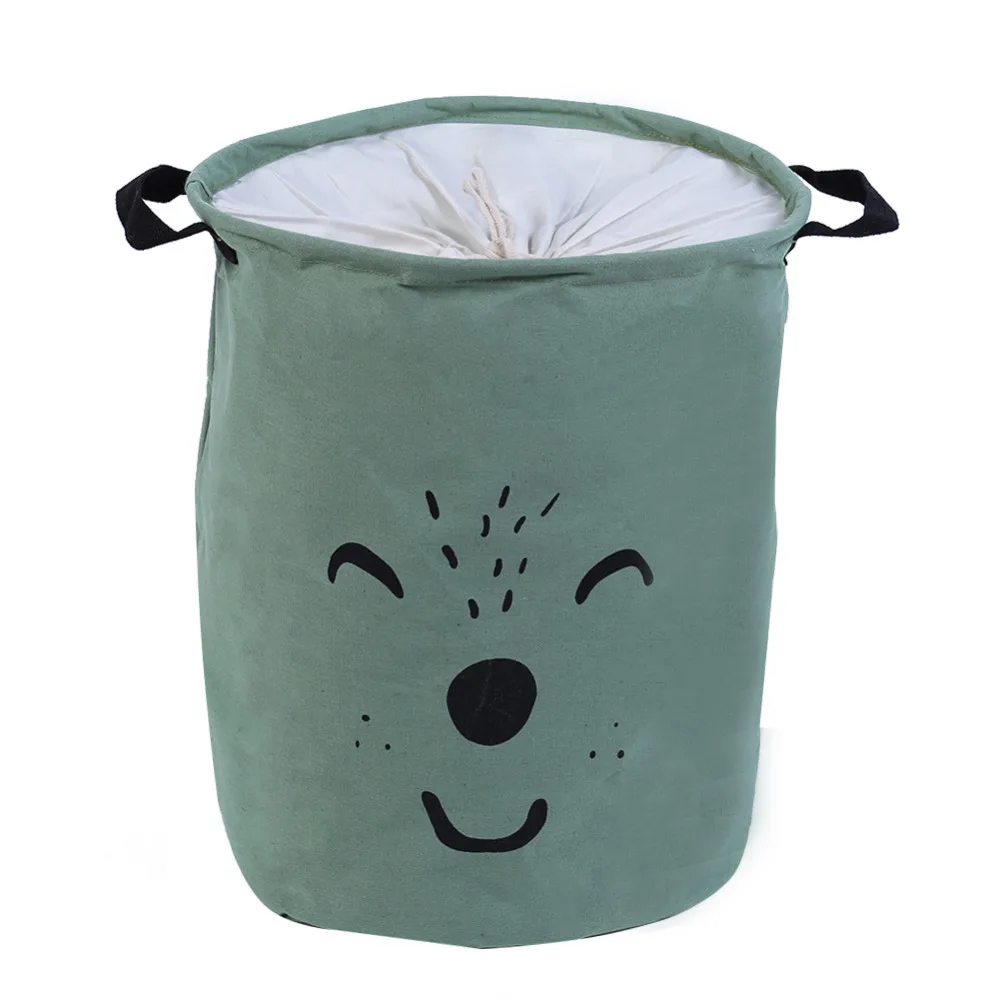 منظمة التخزين سلة سلة الغسيل للطي لعبة مكتب القطن الكتان مع مقبض الملابس القذرة أشتات تخزين سلة منظمة التخزين سلة سلة الغسيل للطي لعبة مكتب القطن الكتان مع مقبض الملابس القذرة أشتات تخزين سلة