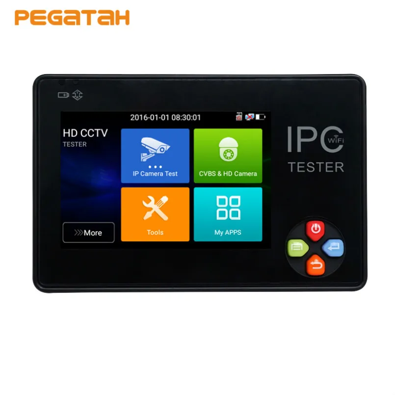 

3.5 inch H.265 4K AHD TVI CVI Mini CCTV camera tester IP camera tester Support Wireless WIFI Onvif security camera tester