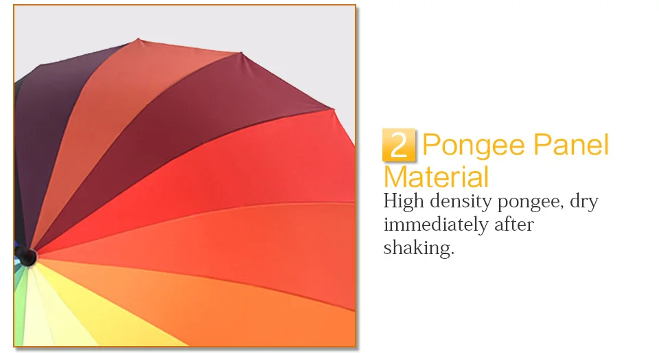 Long Handle Umbrella Male Female 111cm 24K Large Umbrella Windproof Man Woman Waterproof For Sunny And Rain   (7)