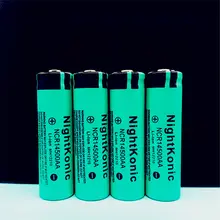 

NightKonic 4 Pieces /lot 14500 Rechargeable Battery 3.7V Li-ion Battery free shipping