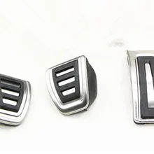 Нержавеющая сталь газа педаль акселератора сцепления педали комплект для VW Polo Golf 4 MK4 Bora Lavida старого жука