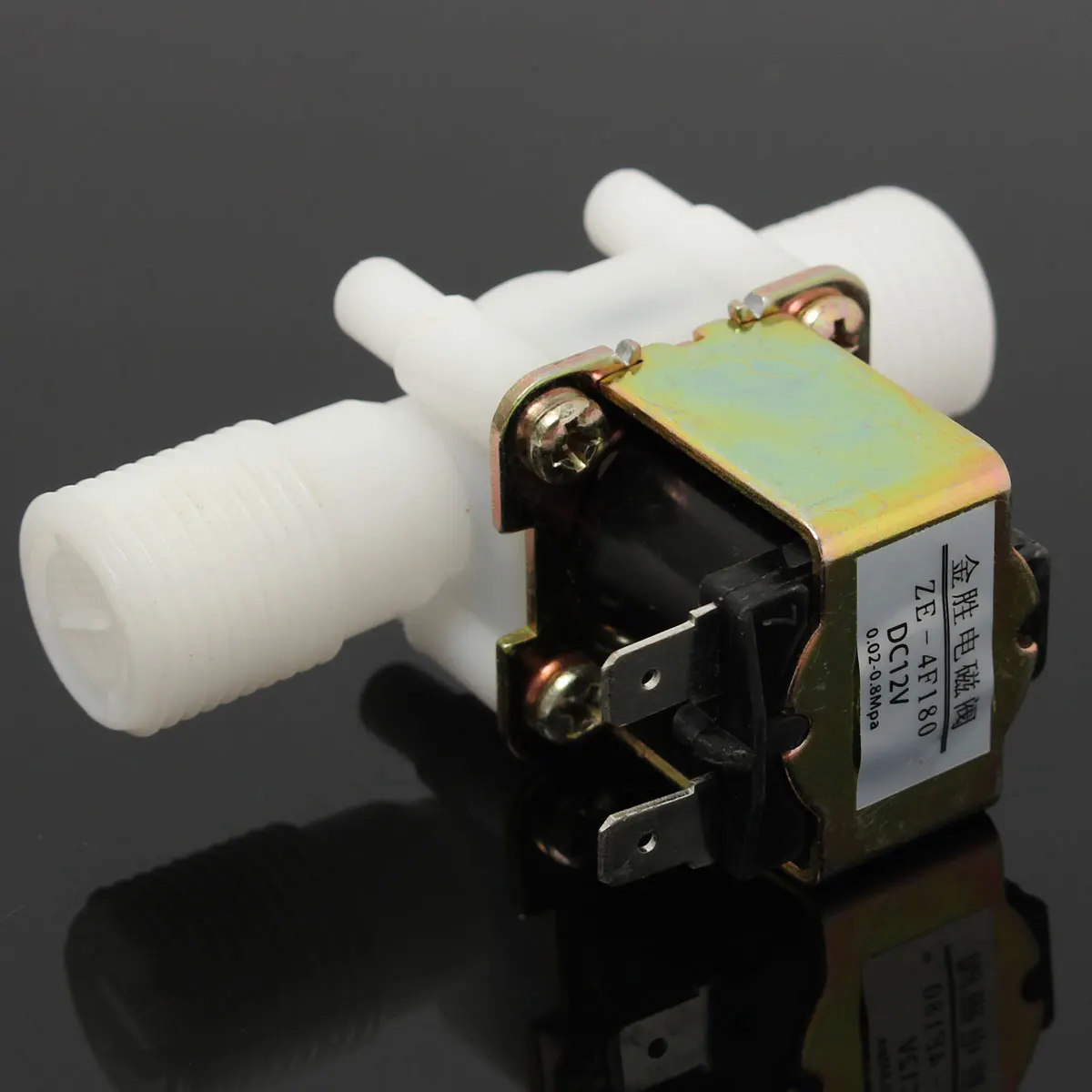 

12V Electric Solenoid Valve Magnetic DC N/C Water Air Inlet Flow Switch