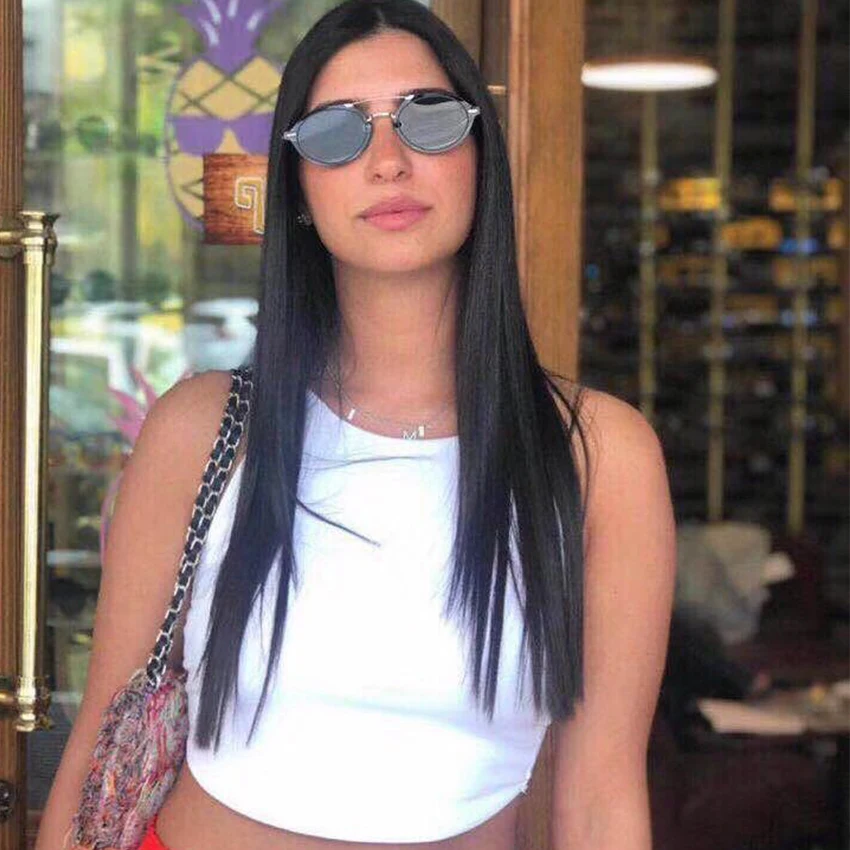 

High quality Small Oval Sunglasses Women Female Vintage Hip Hop Navy Glasses Retro Sunglass Woman outdoor Brand designer Eyewear