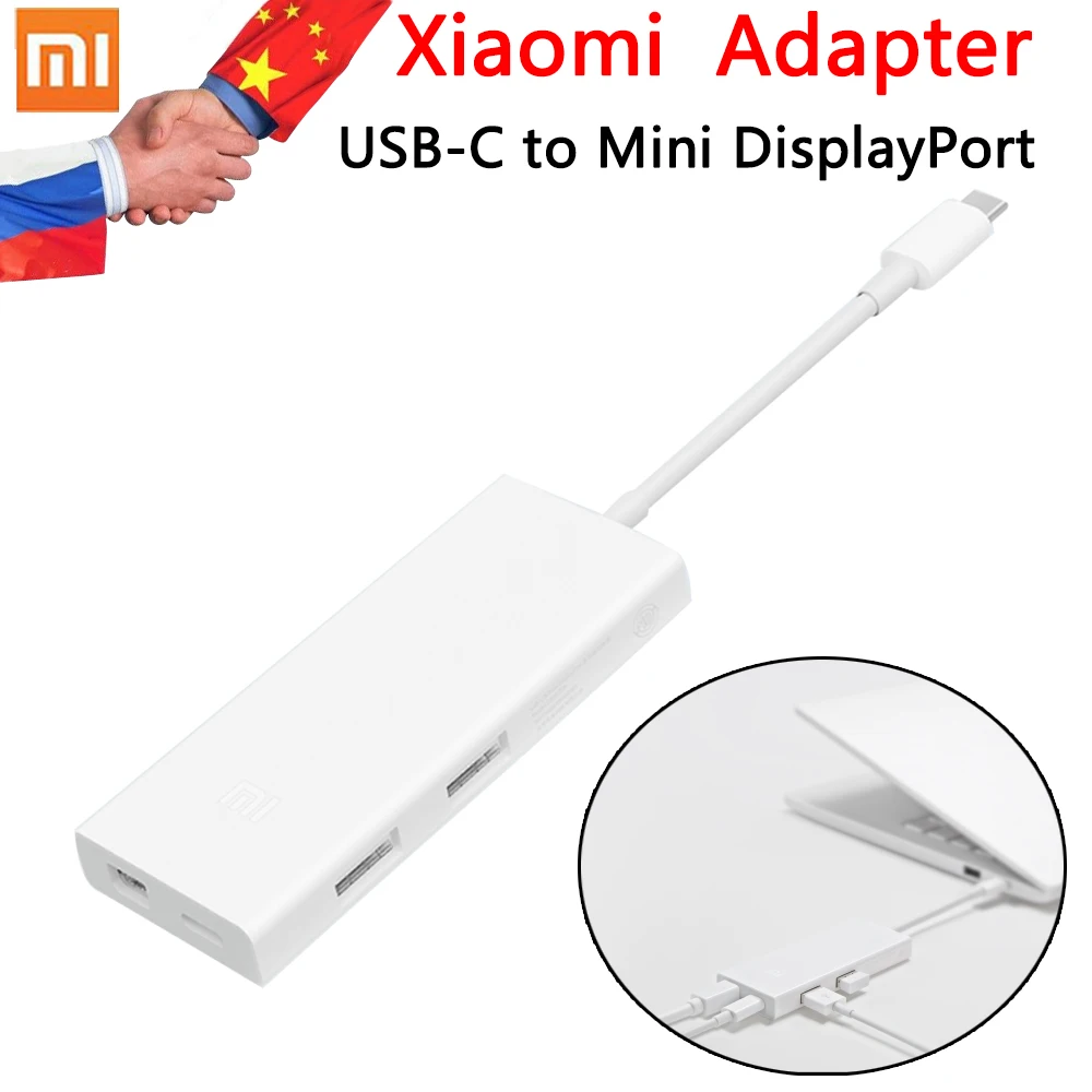 Original Xiaomi USB C to Mini DisplayPort Multi function Adapter Cable