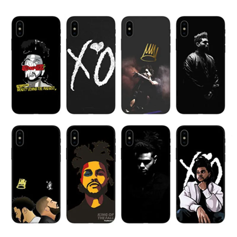 J COLE The Weeknd Starboy Pop Cantor Мягкий Силиконовый ТПУ чехол для телефона чехол для iPhone Da X 8 alem de 7 plus 6 5 XR 11
