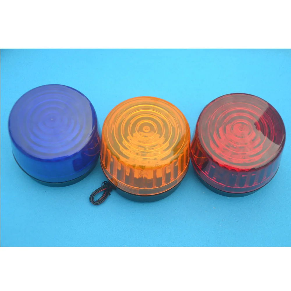 

1PC 12V Security Alarm Strobe Signal Warning Light LED Lamp Flashing Light 3 Color For choice