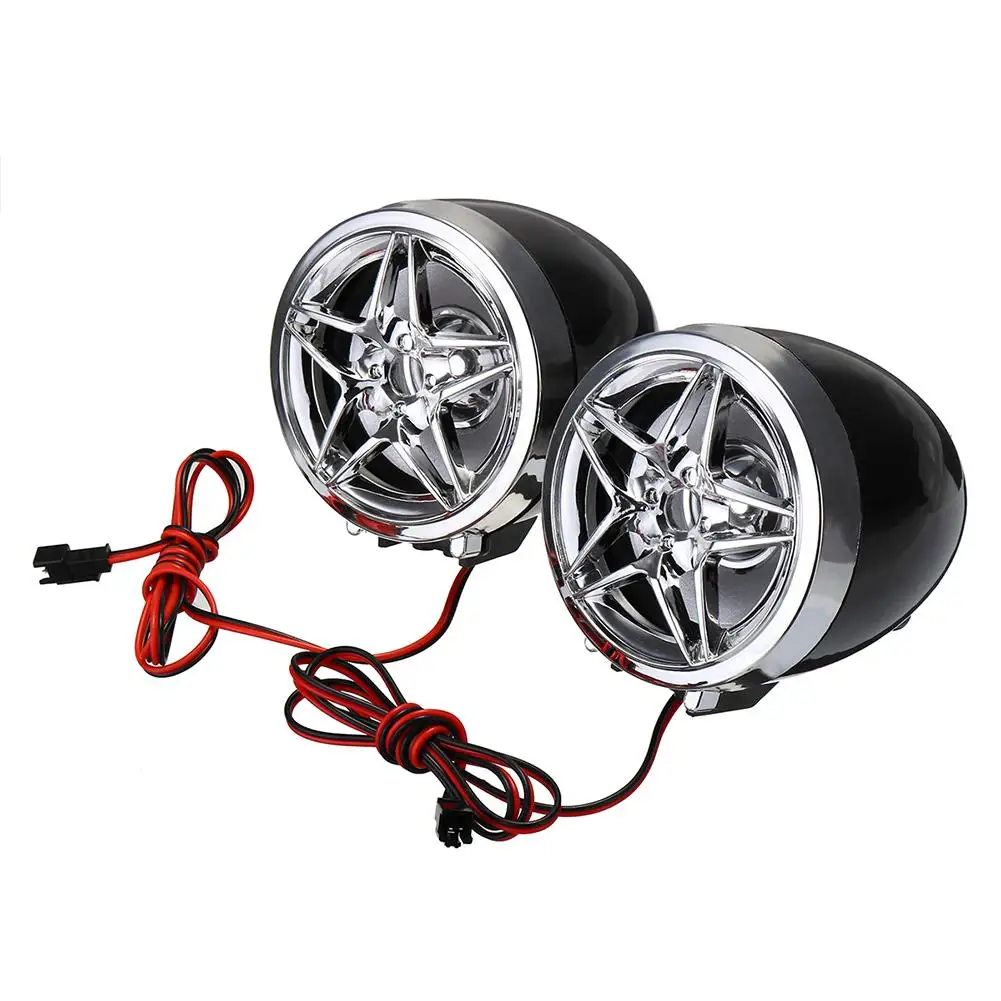 Мотоцикл рог динамик плеер многофункциональная пара bluetooth мотоцикл MP3 плеер динамик ATV аварийный сигнал с креплением на руле радио 12 В