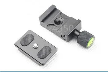 

Digital SLR Camera 2in1 1 set 1PCS 30mm Quick Release Plate + 1PCS Metal Clamp for Benro Arca Swiss Benro Kirk Tripod K30