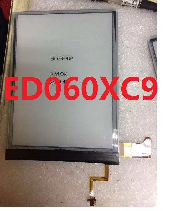 6,0 дюймов E-Ink ED060XC9 ЖК-дисплей с задней подсветкой стекло для чтения электронная книга, читалка ЖК-дисплей ED060XC9 (FL)