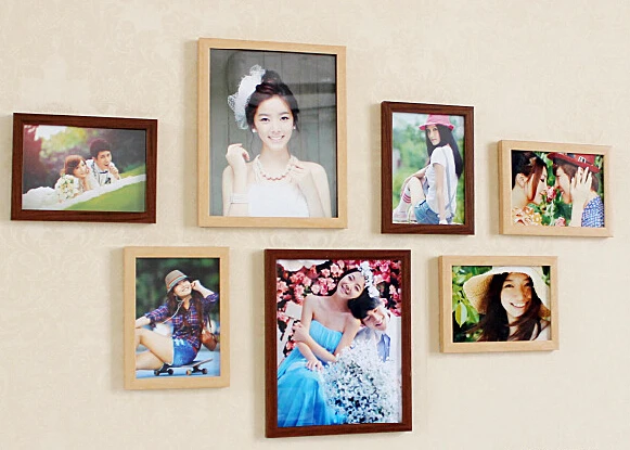 Diy Recycle Old Picture Frames Home Decor Idea Recycled Things 13 Pcs Lot Photo Frame Set Family Home Decor Wall Decoration Modern