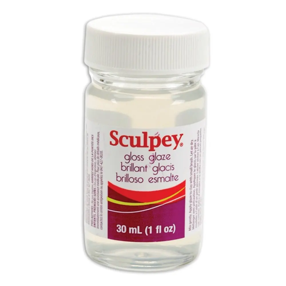 Sculpey Finish Varnish for Plastic, Satin, 30 Ml, Smoothing and Finishing  Medium for Jewelry and Accessories With Polymer Clay 