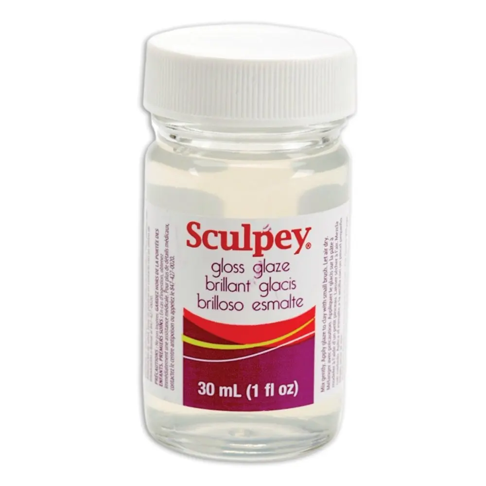 

Sculpey Polymer Clay Medium SATIN/GLOSS/Bake Bond/Liquid Clay Softer Professional for Improving DIY Doll Figure Project Finishes
