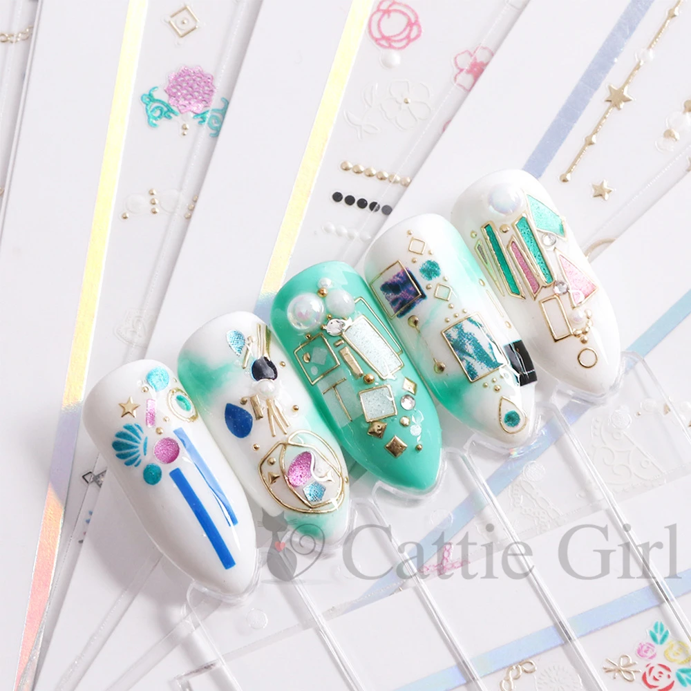 1 лист Волшебные звезды луна и Вселенная стикеры 3D на ногти Nail Art Созвездие наклейки для дизайна ногтей DIY аксессуары для ногтей