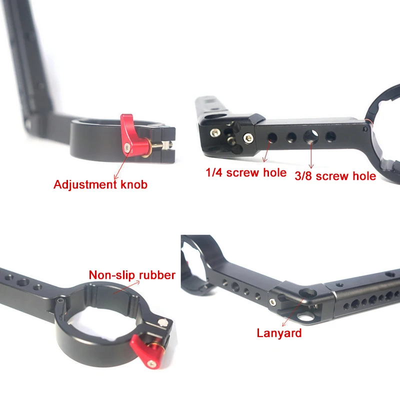 Рукоятка для крепления кольца на шею DJI Ronin S /Zhiyun Crane 2/Feiyu AK2000 Gimbal Parts|Аксессуары