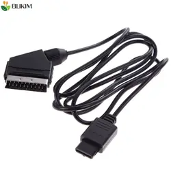 BUKIM A/V ТВ Видео Кабель Scart RGB Ведущий Замена Fit Для nintendo SNES Gamecube N64 PAL консоли