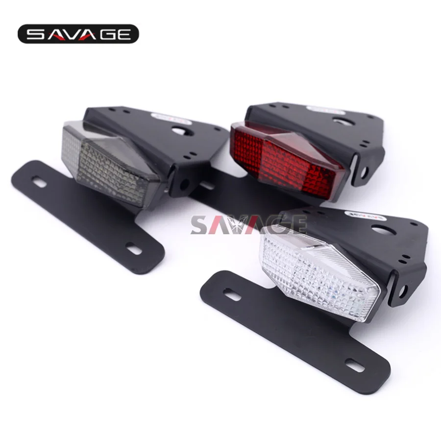 

For SUZUKI DRZ 400S/SM DRZ400 S/SM DRZ400S Motorcycle Fender Eliminator Registration License Plate Holder Bracket LED Tail Light