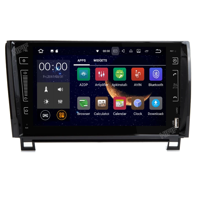 Top HIFIF 9" In-dash CAR Radio Player GPS Navigation Bluetooth HD Touchscreen TV RDS Radio For TOYOTA Sequoia/ TOYOTA Tundra + Map 3