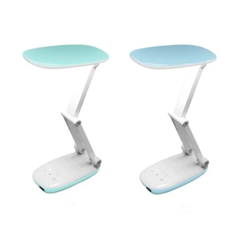 

HZFCEW Touch Dimming LED Desk Lamp Dormitory Mini Folding Table Light Combined with Power Bank FR208