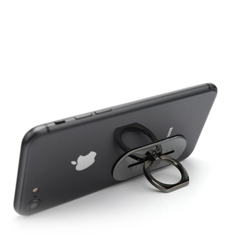 Universal Finger Ring Holder Phone Grip For Phone Ring Holder For iPhone Samsung 360 Cell Phone Stand Smart Alide Rail Type