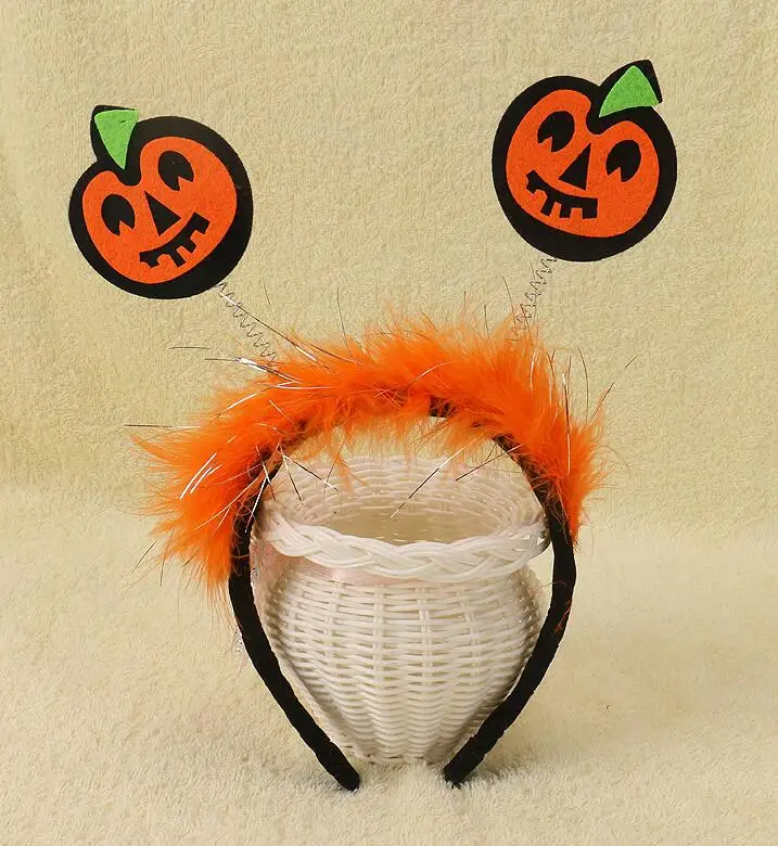 Halloween Cute Headbands Bat Hair Band Pumpkin Hoop Kids and Adults Party